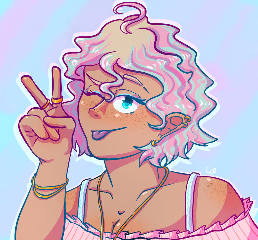 Portrait Simple Shading